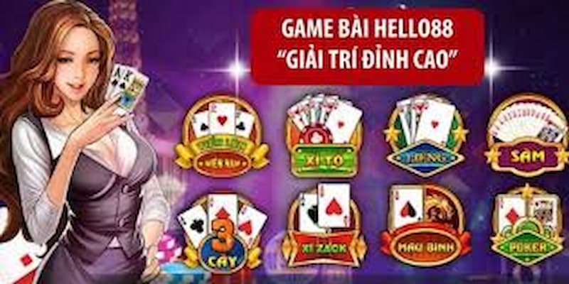 Game bài Hello88 với màn hình sinh động