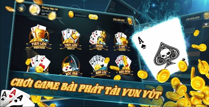 Đa dạng trò chơi tại game bài Hello88